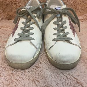 Authentic Golden Goose tennis shoes. Never been worn.